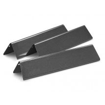Weber - Lot de 3 barres Flavorizer acier émaillé pour barbecue gaz Spirit 200 Gris foncé Marque:WEBER Matière(s):Acier émaillé Type de pièce:Barres Fl