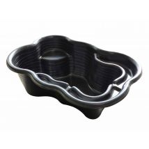 Ubbink - Bassin préformé Iris SII - 1,09 m² - 240 L Noir Dimensions (L x l x H):135 x 90 x 45 cm Garantie:15 ans Marque:UBBINK Matière(s):Polyéthylène