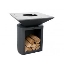 Artiss Design - Brasero G2 Graphite plaque de cuisson acier inoxydable alimentaire - Artiss, en Acier Graphite Poids:146 kg Type de produit:Brasero -