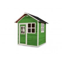 Exit Toys - Maisonnette en bois pour enfants Loft 100 Vert Vert Dimensions (L x l x H):149 x 135 x 159 cm Garantie:2 ans Marque:EXIT TOYS Matière(s):B