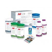 Hth - Coffret de traitement chlore pour spa Blanc, en NC