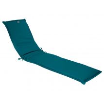 Hesperide - Coussin de transat Korai bleu canard 190 cm Bleu canard Déhoussable:Oui Déperlant:Oui Dimensions (L x l x H):190 x 60 x 4 cm Garantie:2 an