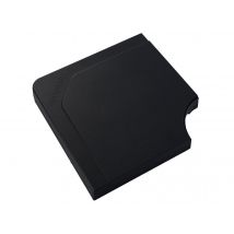 Hesperide - Dalle en béton noir pour pied de parasol 25 kg - 46 x 46 cm - Hespéride Noir Dimensions (L x l x H):46 x 46 x 6 cm Forme:Carré Marque:HESP