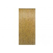 Morel - Rideau de porte bois de bambou verniscoloris naturel100 x 220 cm Marron Hauteur:200 cm Largeur:100 cm Marque:MOREL Matière(s):Bambou Type de p