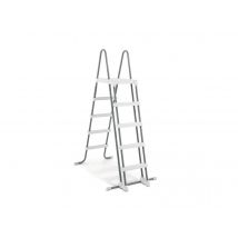 Intex - Echelle de piscine de sécurité 132 cm Blanc, en NC