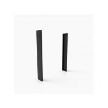 Forge Adour - Lot de 2 fileurs pour meuble de cuisine extérieure comptoir bar - FORGE ADOUR Noir Dimensions (L x l x H):16,2 x 3 x 108,2 cm Marque:FOR