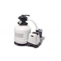 Intex - Groupe de filtration à sable SX3200 10 m³/h pour piscine jusqu'à 65 m³ Blanc, en Polypropylène - Garantie 2 ans