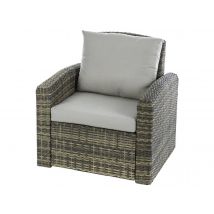 Hesperide - Fauteuil de jardin en résine tressée Polynesia Naturae - Hespéride Brun Dimensions (L x l x H):74 x 65,9 x 78 cm Empilable:Non Garantie:2