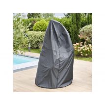 Hesperide - Housse pour loveuse/fauteuil suspendu Hambo gris - Ø 125 x 205 cm - Hespéride Gris Déperlant:Oui Dimensions (L x l x H):125 x 125 x 205 cm