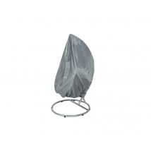Jardideco - Housse de protection pour chaise et fauteuil suspenduØ 115 x 188 cm Gris Dimensions (Ø x H):115 x 188 cm Marque:JARDIDECO Matière(s):PVC T