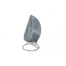 Jardideco - Housse de protection pour chaise et fauteuil suspenduØ 200 x 230 cm Gris Dimensions (Ø x H):200 x 288 cm Marque:JARDIDECO Matière(s):PVC T