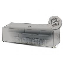 Jardiline - Housse de protection Cover Air pour canapé de jardin 3 places205 x 85 x 70 cm Gris Dimensions (L x l x H):205 x 85 x 70 cm Forme:Rectangle