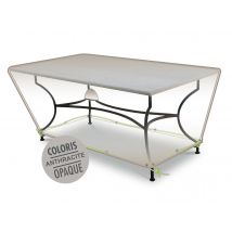 Jardiline - Housse de protection Cover Air pour table rectangulaire 6-8 personnes210 x 100 x 50 cm Gris Dimensions (L x l x H):210 x 100 x 50 cm Forme