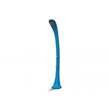 Formidra - Douche solaire 32 L Cobra e Bleu, en Polyéthylène haute densité (PEHD) - 34 x 30 x 222 cm - Garantie 2 ans