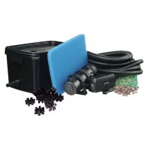 Ubbink - Kit de filtration pour bassin FiltraPure 2000 PlusSet - 5 W Noir Débit de la pompe:900 L - Garantie 10 ans