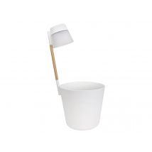 Elho - Pot de fleurs rond Flower Light Ø 27 x H.61 cm - Blanc Blanc Diamètre:27 cm Forme:Rond Garantie:3 ans Hauteur:61 cm Marque:ELHO Matière(s):Plas