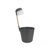 Elho - Pot de fleurs rond Flower Light Ø 27 x H.61 cm - Gris Gris Diamètre:27 cm Forme:Rond Garantie:3 ans Hauteur:61 cm Marque:ELHO Matière(s):Plasti