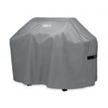 Weber - Housse barbecue gaz Genesis II 3 brûleurs Gris Dimensions (L x l x H):176,5 x 58,9 x 105 cm Marque:WEBER Matière(s):Polyester Système d'accro