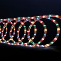 Feeric Christmas - Décoration extérieure multi LED 40 m Multicolore Multicolore Dimensions (L x l x H):40 x 3 x 3 cm Effet de lumière:Fixe Indice de p