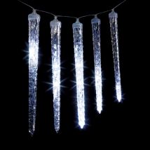 Feeric Christmas - Rideau Scintillant Glaçons - Fééric Christmas Blanc froid Dimensions (L x H):360 x 28 cm Effet de lumière:Tombée de neige Longueur