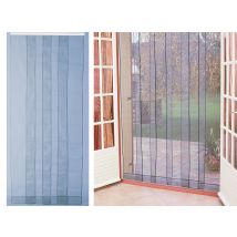 Morel - Rideau de porte moustiquaire Arles160 x 220 cm Gris Hauteur:220 cm Largeur:160 cm Marque:MOREL Matière(s):Synthétique Origine:Fabriqué en Fran