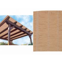 Jardiline - Brise vue Multipaille 300 x H 150 cm Café Marron Densité:1,6 kg, en Polypropylène Occultation:90 %