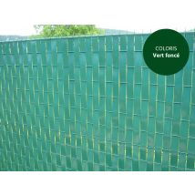 Jardiline - Lanière PVC pour palissade largeur 43 mm x 60 m+100 clips- Vert Foncé Vert Densité:NC Hauteur:43 mm Longueur:60 m Marque:JARDIDECO Matière