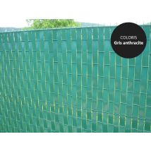 Jardiline - Lanière PVC pour palissade largeur 50 mm x 60 m +100 clipsVert Foncé Vert Densité:NC Hauteur:50 mm Longueur:60 m Marque:JARDIDECO Matière(