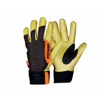 Rostaing - Gants de protection Pro Taille de la vigneTaille 9 Marron Marque:ROSTAING Matière(s):Cuir Taille:9 Type de produit:Gants Type de travaux:Ja