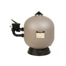 Hayward - Filtre à sable Pro Side 22 m³/h Beige, en Polyéthylène soufflé - 107 x 76,2 x 100,8 cm - Garantie 5 ans