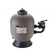 Hayward - Filtre à sable Pro Side 14 m³/h Beige, en Polyéthylène soufflé - 87,5 x 61,2 x 92 cm - Garantie 5 ans