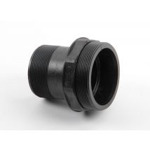 Hayward - Traversée de paroi pour filtre à sable Side Noir, en Plastique