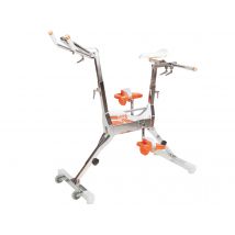 Waterflex - Vélo aquabike WR3 Orange, en Inox AISI 316L - 122 x 55 x 153 cm - Garantie 3 ans