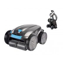 Zodiac - Robot de piscine électrique Vortex 2WD OV 3480 + Chariot Gris, en PVC - 43 x 48 x 27 cm - Garantie 2 ans