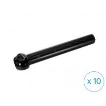 Hayward - Lot de 10 crépines pour filtre à sable Side S0244 Noir, en Plastique