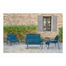 Fermob - Fauteuil lounge de jardin en métal Coolside Bleu Acapulco Bleu acapulco Dimensions (L x l x H):71 x 87 x 86 cm Empilable:Oui Garantie:5 ans H