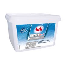 Hth - Oxygène actif 3 en 1 en galets Blanc, en NC - 3,2 kg