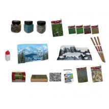 My Village - Pack pour débutant Village de Noël et ses nombreuses décorations - My village Multicouleurs Dimensions (L x l x H):50 x 50 x 38 cm Matièr