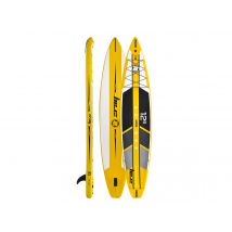 Zray - Stand Up Paddle gonflable Rapid 12'6" Jaune, en PVC - 381 x 76 x 15 cm