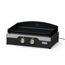 Le Marquier - Plancha électrique Allure 260 DUO 60 x 40 cm Noir Dimensions (L x l x H):62 x 49 x 27 cm Dimensions colis (L x l x H):NC Garantie:À vie