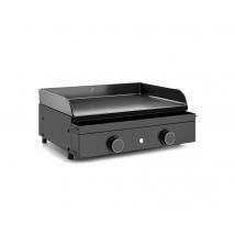 Forge Adour - Plancha à gaz Origin 60 en acier Noir Dimensions (L x l x H):63,7 x 55,3 x 24,4 cm Garantie:10 ans Installation:À poser Marque:FORGE ADO