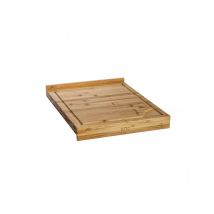 Eno - Planche à découper bois réversible Marron Dimensions (L x l x H):30 x 28 x 4 cm Marque:ENO Matière(s):Bambou Type de produit:Planche à découper