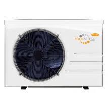 Poolstyle - Pompe à chaleur 8 kW Inverter 08M Blanc, en ABS - 87,2 x 34,9 x 65,4 cm