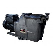 Hayward - Pompe Super Pump 1,50 CV / 18 m³/h Mono Noir, en Polypropylène - 59,64 x 21,91 x 27,98 cm - Garantie 3 ans