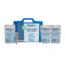 Poolsan - Kit spécial "Équilibre de l'eau" - PooLSan Bleu, en NC