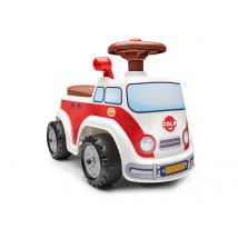 Falk - Porteur enfant Minivan Vintage 1 à 3 ans Blanc Dimensions (L x l x H):55 x 30 x 35 cm Dimensions colis (L x l x H):54,5 x 24 x 26 cm Evolutif:N