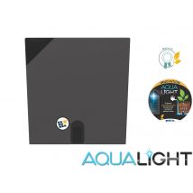 Eda - Pot de fleurs d'intérieur EDA Aqualight à réserve d'eau intelligente à LED anthracite - 35 x 35 cm Anthracite Dimensions (L x l x H):34,5 x 34,5