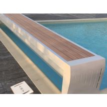 Sofatec - Volet de piscine hors-sol Prestige 10,00 x 5,00 m Blanc, en PVC