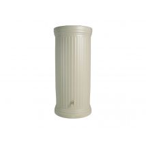Garantia - Récupérateur d'eau de pluie Colonne romaine 330 L Beige Dimensions (L x l x H):59 x 18 x 161 cm Forme:Rond Garantie:5 ans Marque:GARANTIA M