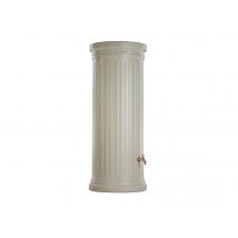 Garantia - Récupérateur d'eau de pluie Colonne romaine 1000 L Beige Dimensions (L x l x H):91 x 91 x 222 cm Forme:Rond Garantie:5 ans Marque:GARANTIA